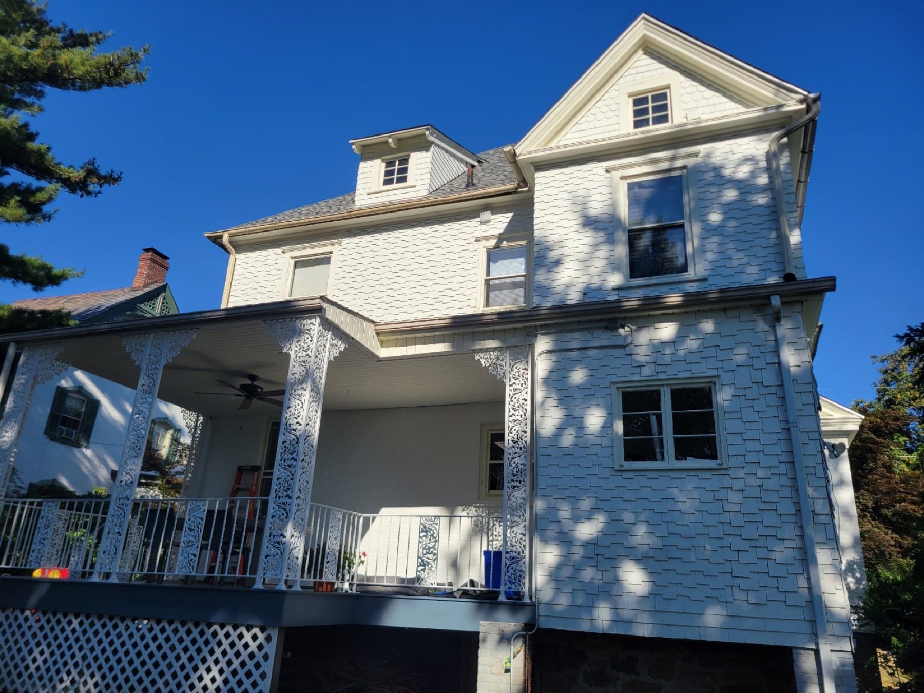 Exterior House Painting, Porch, and Garage Refresh in Bethlehem