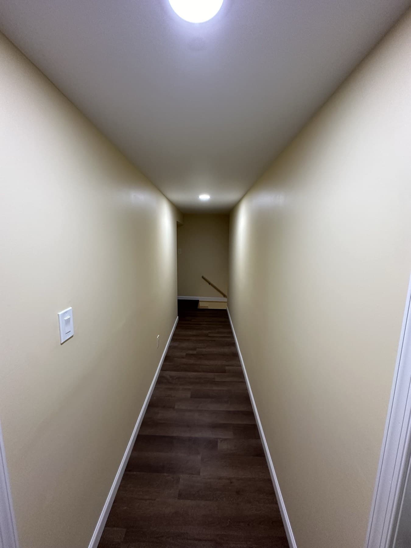Finished hallway after painting and flooring work in Slatington PA