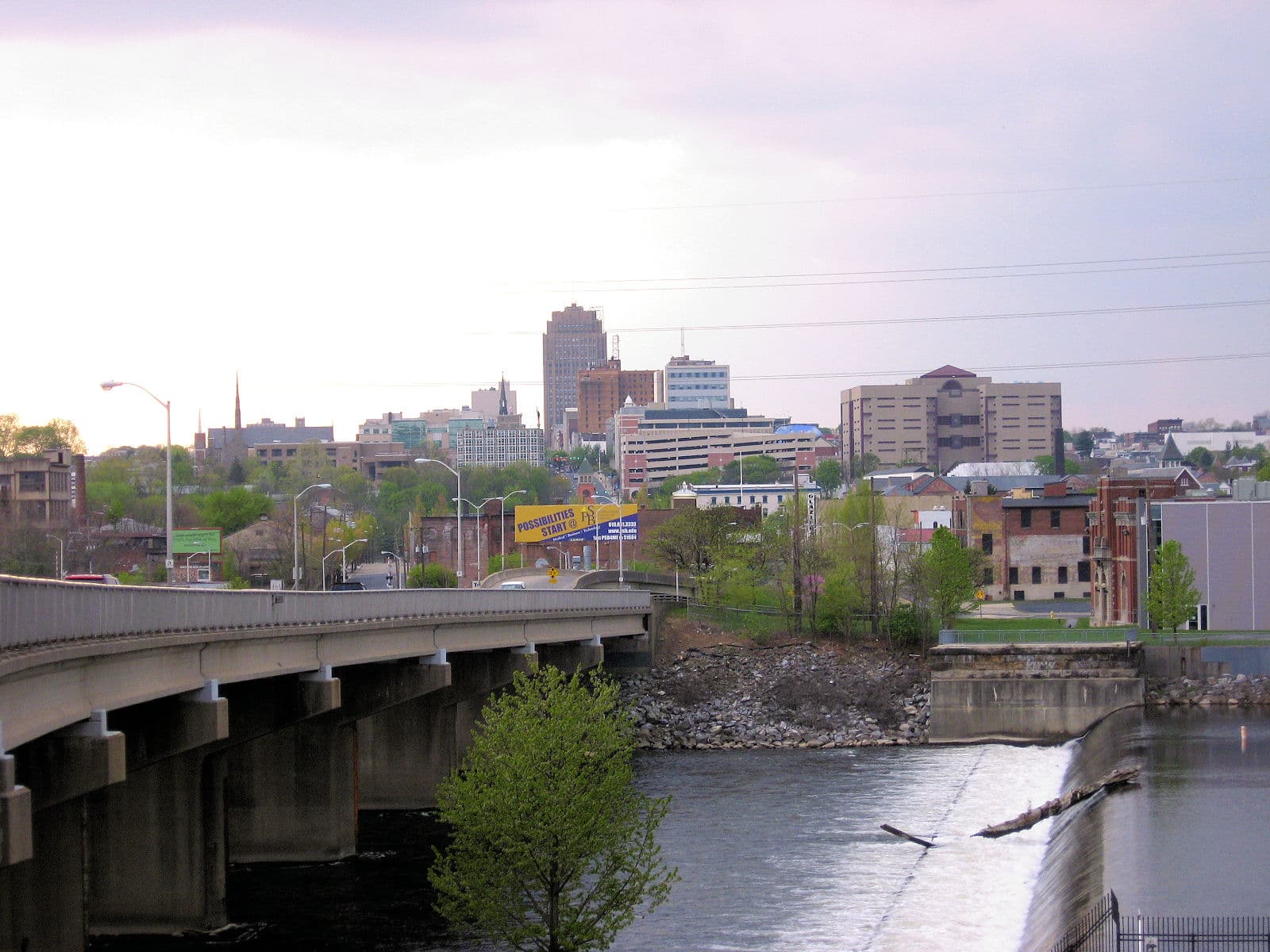 Vista de Allentown, Pennsylvania