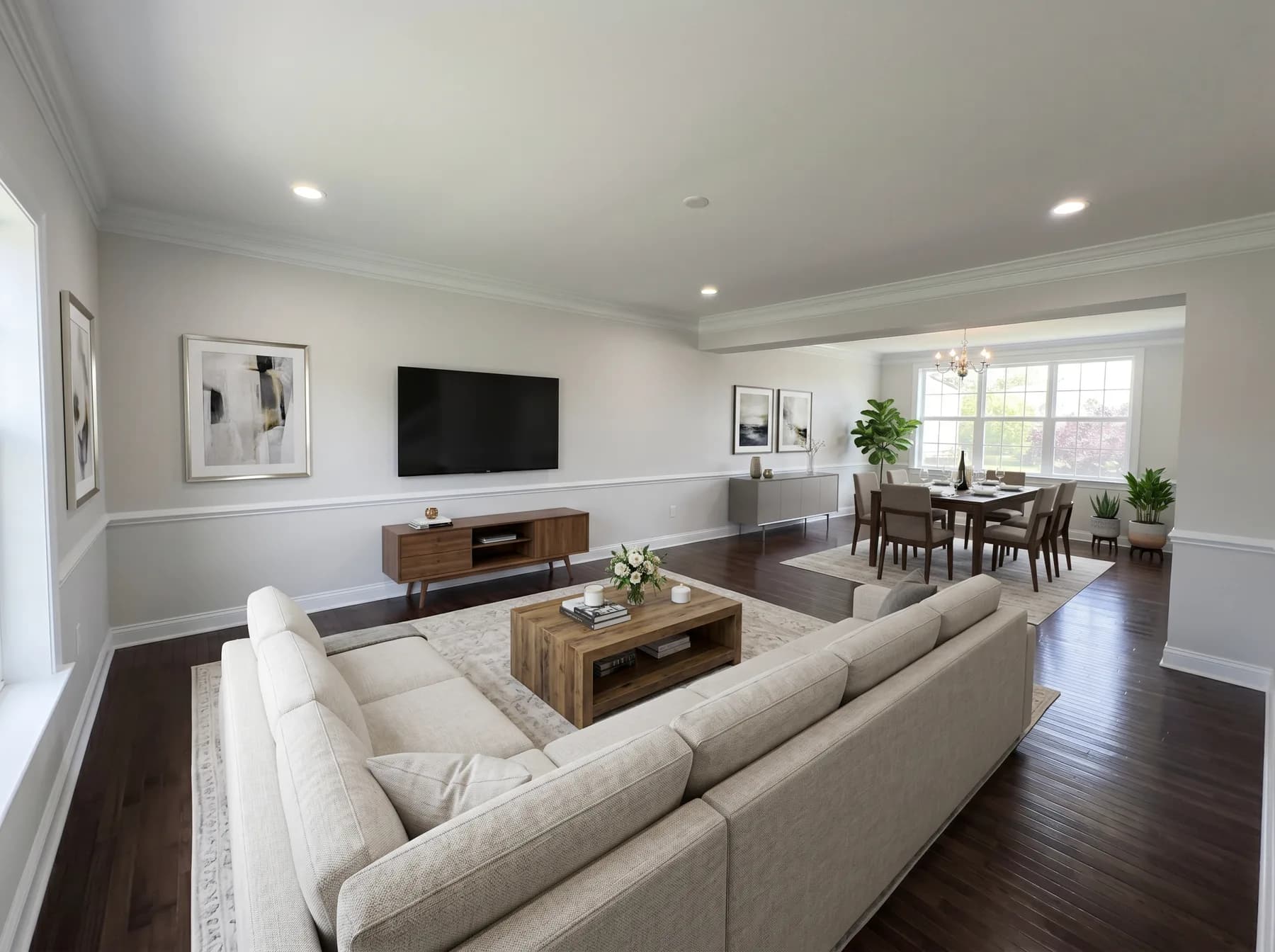 Finished interior painting and trim refresh in Macungie, PA by Vene Construction