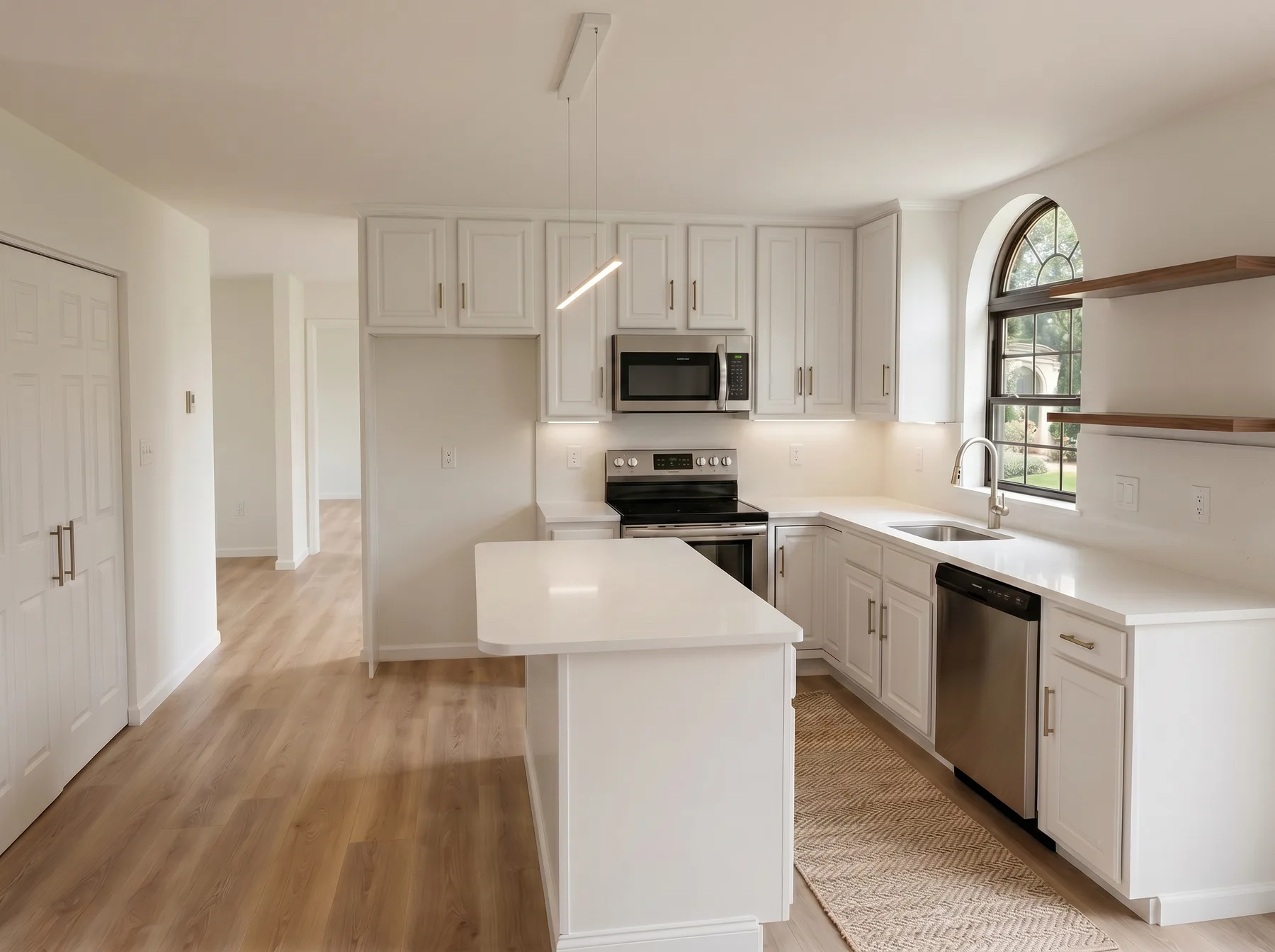 Kitchen, Flooring, and Interior Paint Renovation in Southside Allentown