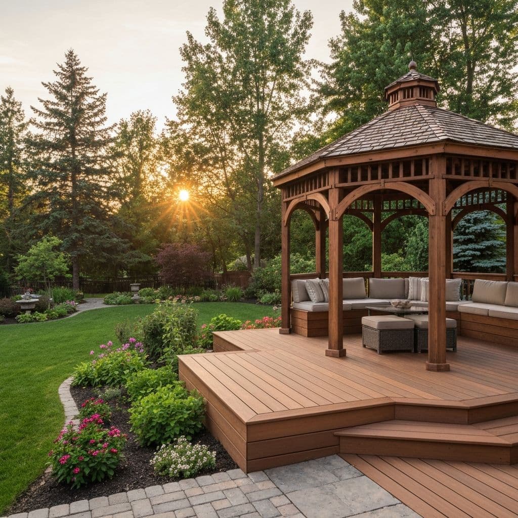 Composite deck and pergola project in the Lehigh Valley, PA — Vene Construction