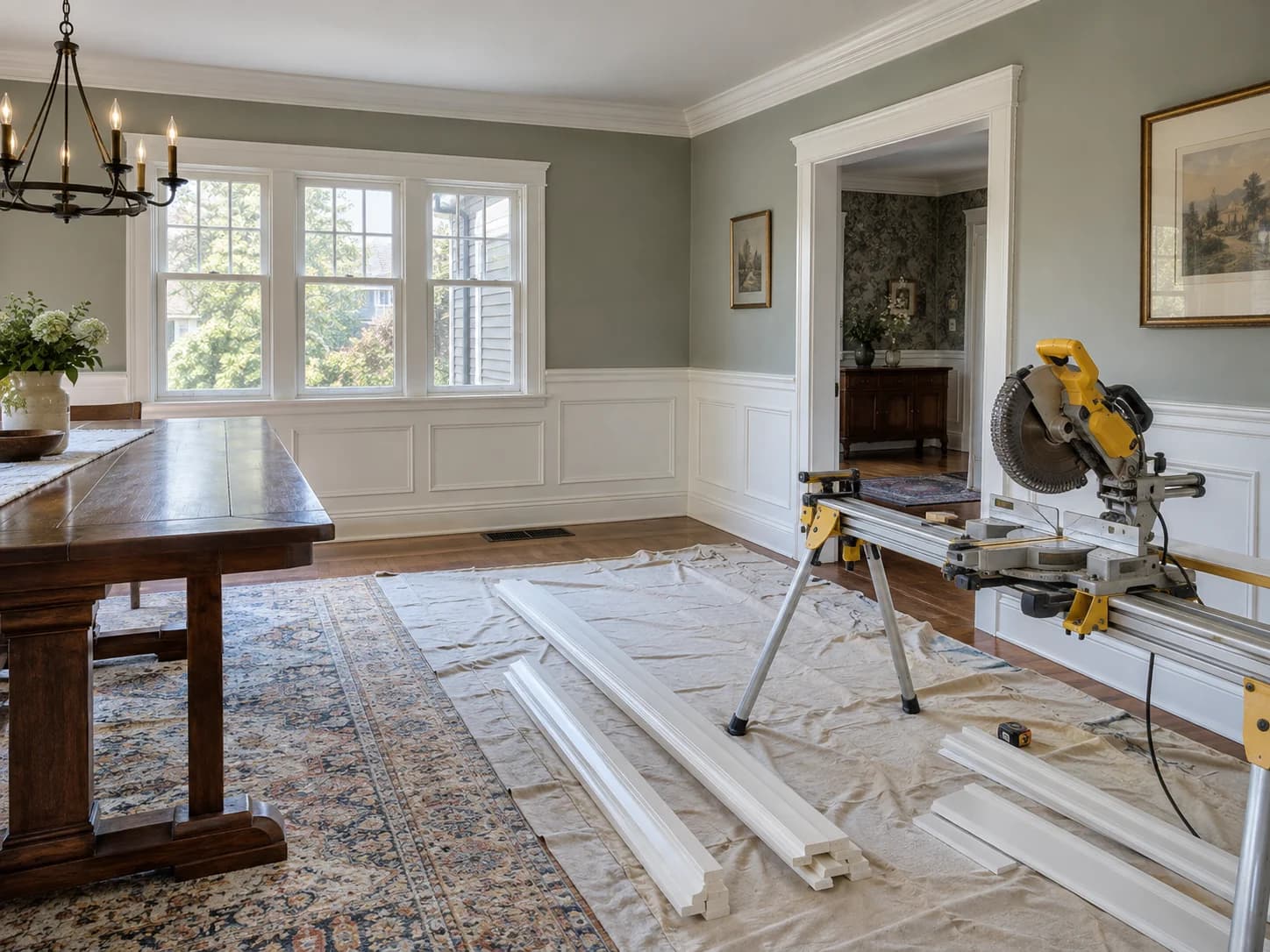 Trim and millwork installation in Allentown, PA by Vene Construction