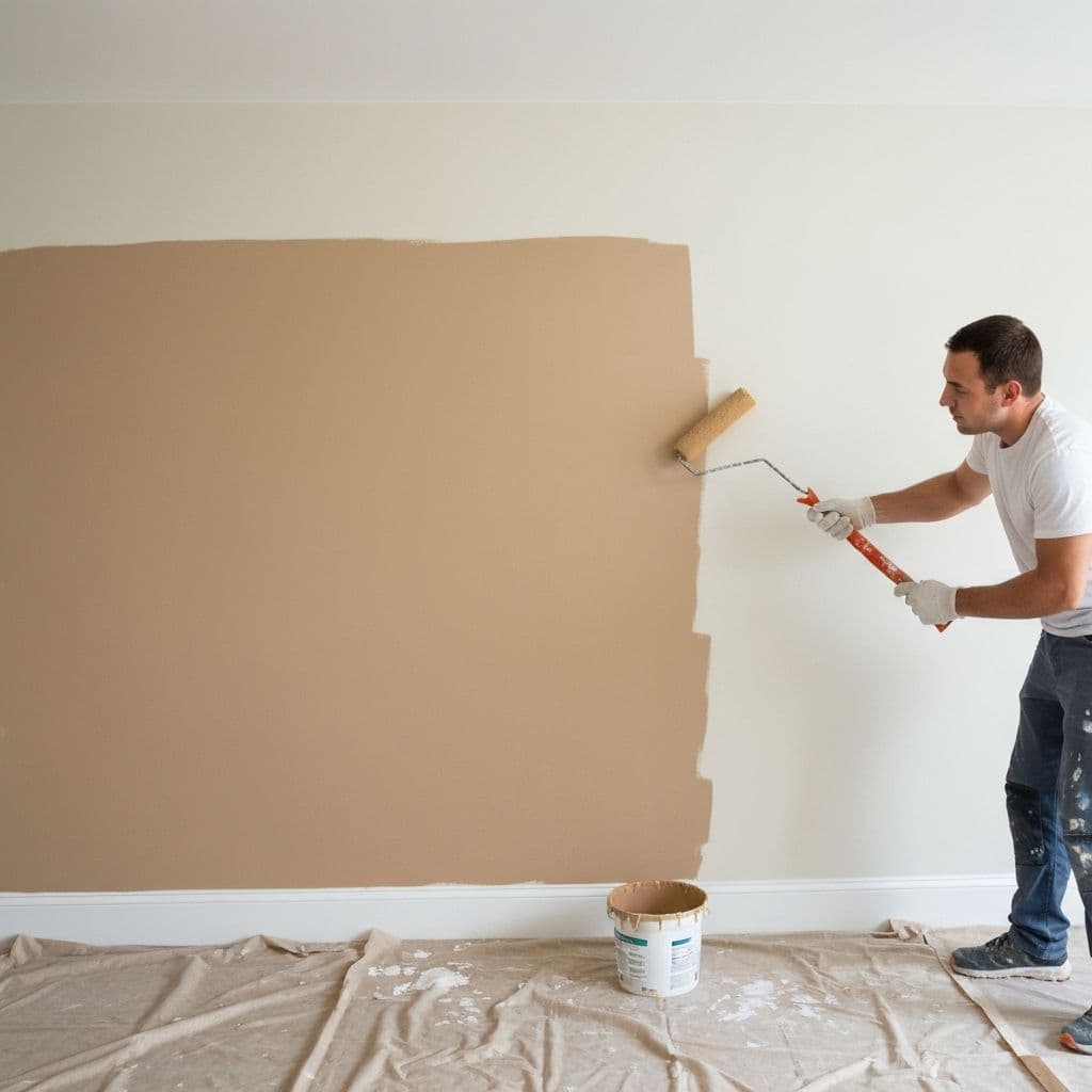 Interior painting in a Bethlehem, PA home — Vene Construction